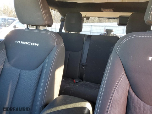 2017 Jeep Wrangler Unlimited Rubicon with VIN 1C4HJWFG2HL540967, listed as a Copart auction lot 83361554 with 137,313 mi miles and Salvage Title. Bid and sale history available at carsss.com. Image 10.