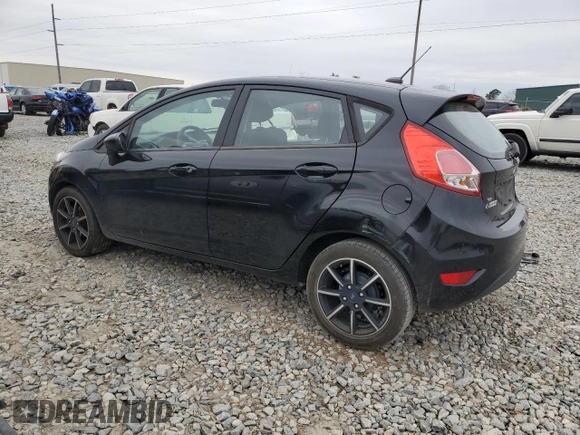 2018 Ford Fiesta SE with VIN 3FADP4EJ9JM105808, listed as a Copart auction lot 87927755 with 104,055 mi miles and Salvage Title. Bid and sale history available at DreamBid. Image 2.