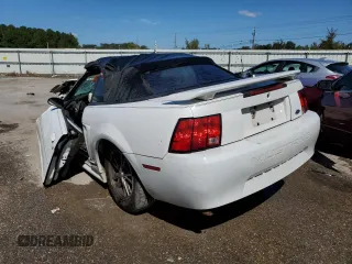 2001 Ford Mustang Deluxe with VIN 1FAFP44431F131695, listed as a Copart auction lot 74357874 with 0 mi miles and Non Repairable. Bid and sale history available at carsss.com. Image 2.
