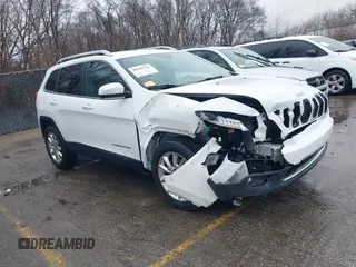 2016 Jeep Cherokee Limited z VIN 1C4PJMDB3GW368873, wystawiony jako IAAI lot #40990344 z przebiegiem 106 767 mil mil oraz . Historia ofert i sprzedaży dostępna na DreamBid. Obrazek 1.