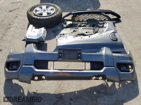 2024 Ford Ranger XL with VIN 1FTER4PH5RLE69191, listed as a Copart auction lot 54890885 with 8,046 mi miles and Salvage title. Bid and sale history available at DreamBid. Image 12.