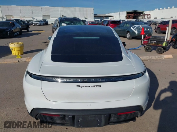 2024 Porsche Taycan GTS with VIN WP0AD2Y18RSA47234, listed as a IAAI auction lot 40944921 with 21,505 mi miles and . Bid and sale history available at DreamBid. Image 16.