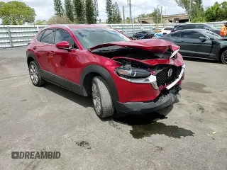 2023 Mazda CX-30 2.5 S Premium Package with VIN 3MVDMBDM0PM504875, listed as a Copart auction lot 53675505 with 8,245 mi miles and Salvage Title. Bid and sale history available at carsss.com. Image 14.