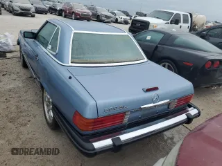 1989 Mercedes-Benz 560 560SL with VIN WDBBA48D2KA101248, listed as a Copart auction lot 75626844 with 114,666 mi miles and Non Repairable. Bid and sale history available at carsss.com. Image 6.