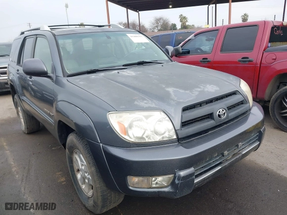 2004 Toyota 4Runner Limited with VIN JTEBU17RX40038716, listed as a IAAI auction lot 41480357 with 256,537 mi miles. Bid and sale history available at carsss.com. Image 1.