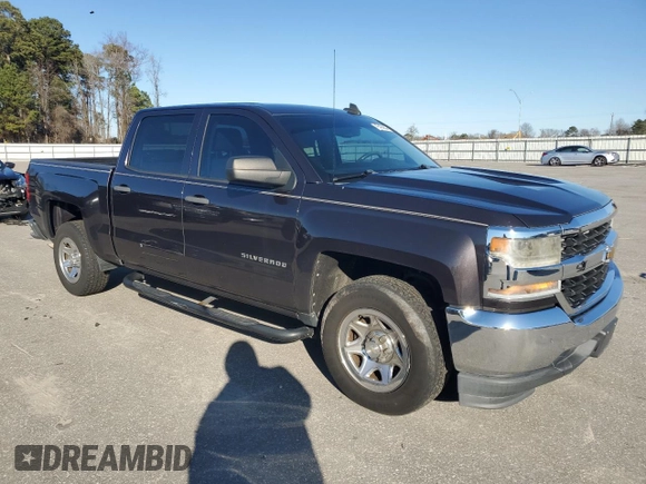 2016 Chevrolet Silverado 1500 LS with VIN 3GCPCNEC3GG245869, listed as a Copart auction lot 45499065 with 83,318 mi miles and Salvage Title. Bid and sale history available at DreamBid. Image 4.