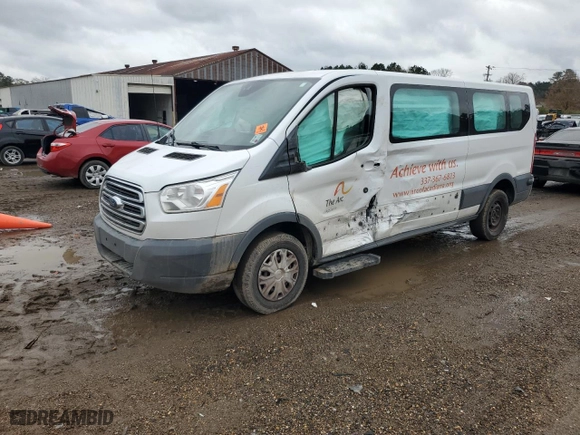 2018 Ford Transit Passenger Wagon XL with VIN 1FBZX2ZM5JKA67952, listed as a Copart auction lot 86481694 with 98,838 mi miles and Salvage Title. Bid and sale history available at carsss.com. Image 1.