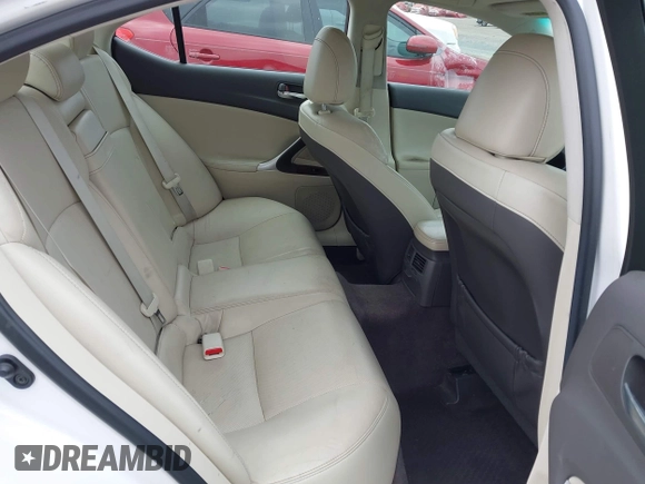 2010 Lexus IS 350 with VIN JTHBE5C21A5024315, listed as a IAAI auction lot 42185188 with 247,738 mi miles and . Bid and sale history available at DreamBid. Image 8.