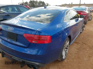 2015 Audi S5 Premium Plus with VIN WAUCGAFRXFA012905, listed as a IAAI auction lot 41408774 with 66,372 mi miles. Bid and sale history available at carsss.com. Image 4.