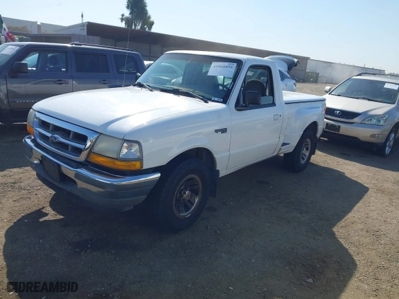 1998 Ford Ranger XL with VIN 1FTYR10C9WPA53384, listed as a IAAI auction lot 41860859 with 157,050 mi miles. Bid and sale history available at carsss.com. Image 2.
