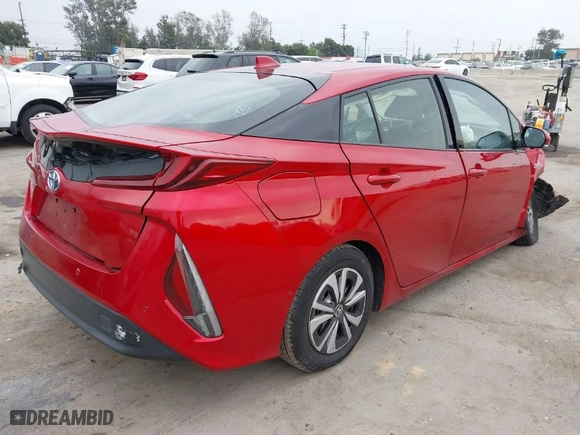 2017 Toyota Prius Prime Plus with VIN JTDKARFP4H3067791, listed as a IAAI auction lot 41872923 with 106,865 mi miles. Bid and sale history available at carsss.com. Image 4.