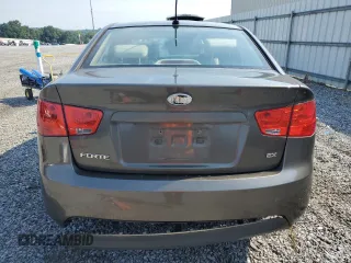 2010 Kia Forte EX with VIN KNAFU4A27A5860680, listed as a Copart auction lot 67848114 with 184,779 mi miles and Salvage Title. Bid and sale history available at carsss.com. Image 6.