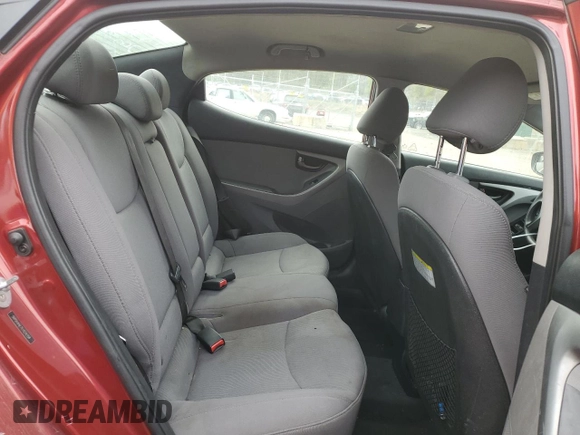 2014 Hyundai Elantra SE with VIN 5NPDH4AE7EH534358, listed as a Copart auction lot 53651345 with 152,845 mi miles and Salvage Title. Bid and sale history available at DreamBid. Image 10.