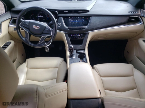 2019 Cadillac XT5 FWD with VIN 1GYKNARS6KZ103436, listed as a Copart auction lot 43234175 with 55,996 mi miles and Salvage Title. Bid and sale history available at carsss.com. Image 8.