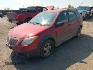 2005 Pontiac Vibe with VIN 5Y2SM66875Z475029, listed as a Copart auction lot 60064015 with Not provided miles and Salvage title. Bid and sale history available at DreamBid. Image 1.