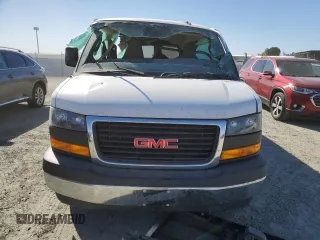 2020 GMC Savana z VIN 1GJZ7PFG7L1170945, wystawiony jako Copart lot #75853984 z przebiegiem Nie podano mil oraz Szkoda całkowita • Salvage title. Historia ofert i sprzedaży dostępna na DreamBid. Obrazek 5.