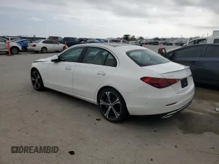 2024 Mercedes-Benz C 300 with VIN W1KAF4GB8RR164810, listed as a Copart auction lot 41474685 with 7,952 mi miles and Salvage Title. Bid and sale history available at DreamBid. Image 2.