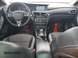 2019 Infiniti QX30 Essential with VIN SJKCH5CPXKA006796, listed as a Copart auction lot 43328315 with 101,579 mi miles and Salvage title. Bid and sale history available at DreamBid. Image 8.