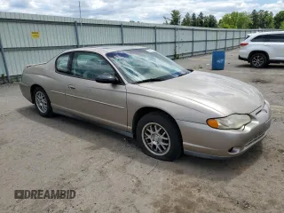 2002 Chevrolet Monte Carlo LS with VIN 2G1WW12E029125511, listed as a Copart auction lot 58428624 with 196,508 mi miles and Salvage Title. Bid and sale history available at carsss.com. Image 4.