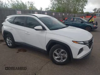 2024 Hyundai Tucson SEL with VIN 5NMJBCDE2RH362446, listed as a IAAI auction lot 42174042 with 34,066 mi miles. Bid and sale history available at carsss.com. Image 1.