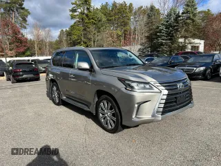 2016 Lexus LX 570 with VIN JTJHY7AX7G4203810, listed as a Copart auction lot 80800914 with 296,703 mi miles and Clean Title. Bid and sale history available at DreamBid. Image 1.