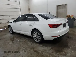 2017 Audi A4 Premium with VIN WAUGNAF45HN034978, listed as a Copart auction lot 50985875 with 104,795 mi miles and Salvage Title. Bid and sale history available at carsss.com. Image 2.