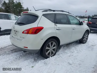 2010 Nissan Murano SL with VIN JN8AZ1MW1AW124571, listed as a IAAI auction lot 41542610 with 167,494 mi miles. Bid and sale history available at carsss.com. Image 4.