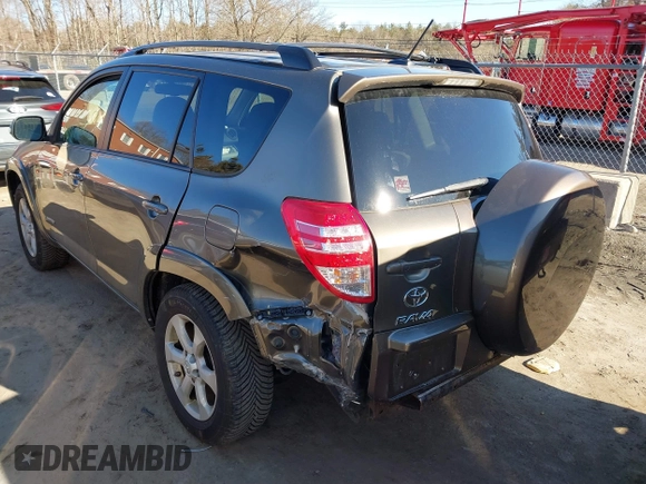 2011 Toyota RAV4 Ltd with VIN 2T3DK4DV0BW060285, listed as a IAAI auction lot 41677068 with 61,636 mi miles. Bid and sale history available at carsss.com. Image 3.