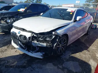 2021 BMW 4 Series 430i with VIN WBA53AP06MCG36919, listed as a IAAI auction lot 41863554 with 33,556 mi miles and . Bid and sale history available at DreamBid. Image 17.