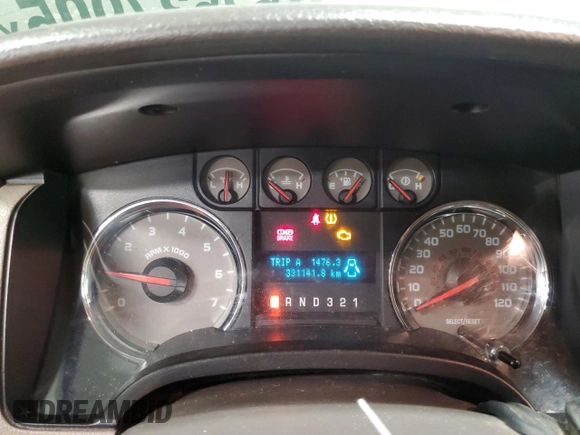2010 Ford F-150 XL with VIN 1FTFW1E89AFB63855, listed as a Copart auction lot 52537905 with 205,761 mi miles and Clean title. Bid and sale history available at DreamBid. Image 9.