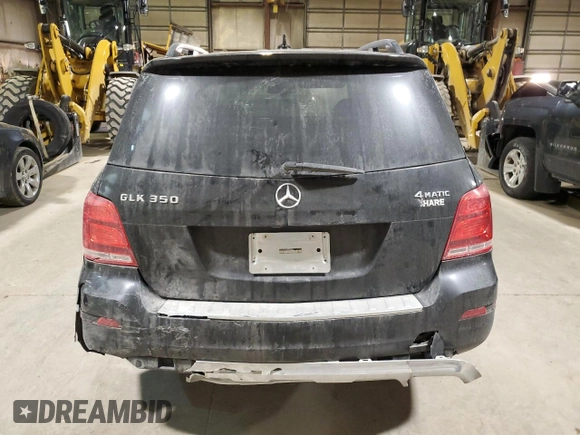2014 Mercedes-Benz GLK 350 with VIN WDCGG8JB1EG169879, listed as a Copart auction lot 44435345 with 142,613 mi miles and Salvage Title. Bid and sale history available at DreamBid. Image 6.