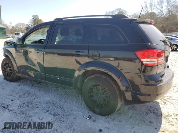 2018 Dodge Journey SE with VIN 3C4PDCAB4JT529279, listed as a Copart auction lot 46864845 with 111,686 mi miles and Salvage Title. Bid and sale history available at DreamBid. Image 2.