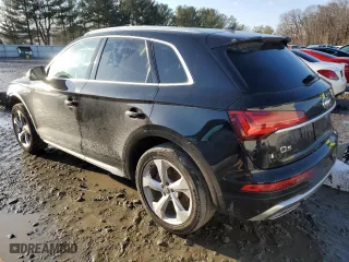 2022 Audi Q5 S line Premium Plus with VIN WA1EAAFY3N2106129, listed as a Copart auction lot 42691635 with 49,885 mi miles and Salvage Title. Bid and sale history available at carsss.com. Image 2.