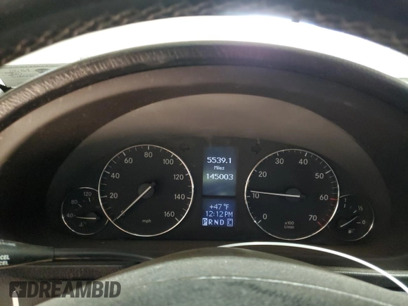 2005 Mercedes-Benz C 240 with VIN WDBRF81J05F644435, listed as a Copart auction lot 88741485 with 145,003 mi miles and Salvage Title. Bid and sale history available at DreamBid. Image 9.