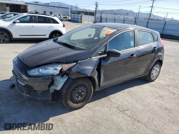 2015 Ford Fiesta S with VIN 3FADP4TJ3FM203565, listed as a Copart auction lot 44848885 with 122,248 mi miles and Salvage title. Bid and sale history available at DreamBid. Image 1.