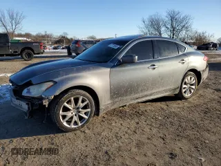 2011 Infiniti M37 with VIN JN1BY1AR6BM373546, listed as a Copart auction lot 87723595 with 284,173 mi miles and Salvage Title. Bid and sale history available at carsss.com. Image 1.