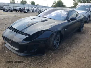 2017 Jaguar F-Type with VIN SAJWB6A64H8K38118, listed as a Copart auction lot 66605794 with 48,805 mi miles and Salvage Title. Bid and sale history available at DreamBid. Image 1.