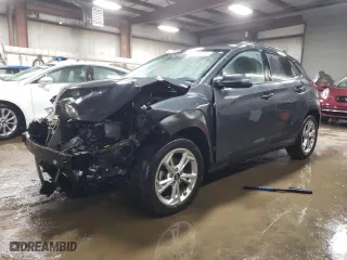 2022 Hyundai Kona SEL with VIN KM8K62AB2NU904947, listed as a Copart auction lot 43340775 with NaN miles and Salvage Title. Bid and sale history available at carsss.com. Image 1.