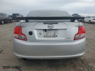 2013 Scion tC with VIN JTKJF5C79D3063104, listed as a Copart auction lot 52823475 with 107,358 mi miles and Salvage Title. Bid and sale history available at carsss.com. Image 6.