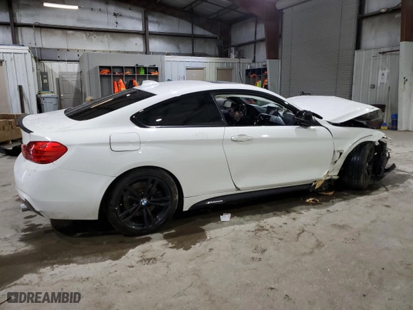 2014 BMW 4 Series 435i xDrive with VIN WBA3R5C51EF785220, listed as a Copart auction lot 50363224 with 0 mi miles and Non Repairable. Bid and sale history available at carsss.com. Image 3.