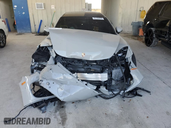 2019 Porsche Panamera GTS with VIN WP0AG2A77KL139387, listed as a Copart auction lot 41153293 with 0 mi miles and Salvage Title. Bid and sale history available at carsss.com. Image 5.