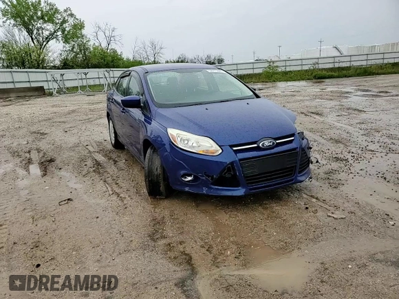 2012 Ford Focus SE with VIN 1FAHP3F29CL451543, listed as a Copart auction lot 58773845 with 105,527 mi miles and Non repairable. Bid and sale history available at DreamBid. Image 13.