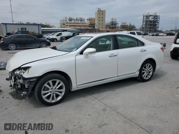 2010 Lexus ES 330 with VIN JTHBK1EG4A2390362, listed as a Copart auction lot 50737025 with 53,900 mi miles and Salvage Title. Bid and sale history available at DreamBid. Image 1.
