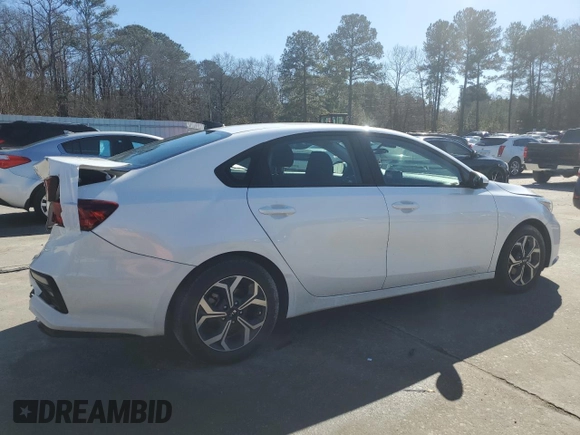 2021 Kia Forte LXS with VIN 3KPF24AD6ME290898, listed as a Copart auction lot 43021445 with 44,949 mi miles and Salvage Title. Bid and sale history available at carsss.com. Image 3.
