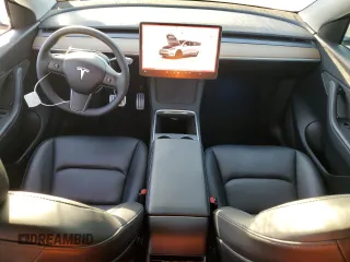 2022 Tesla Model Y Performance with VIN 7SAYGDEF0NF397241, listed as a Copart auction lot 46488005 with 37,422 mi miles and Salvage Title. Bid and sale history available at DreamBid. Image 8.
