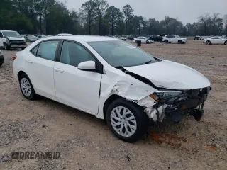 2019 Toyota Corolla L with VIN 5YFBURHE8KP877250, listed as a Copart auction lot 46401935 with 123,783 mi miles and Salvage Title. Bid and sale history available at DreamBid. Image 4.
