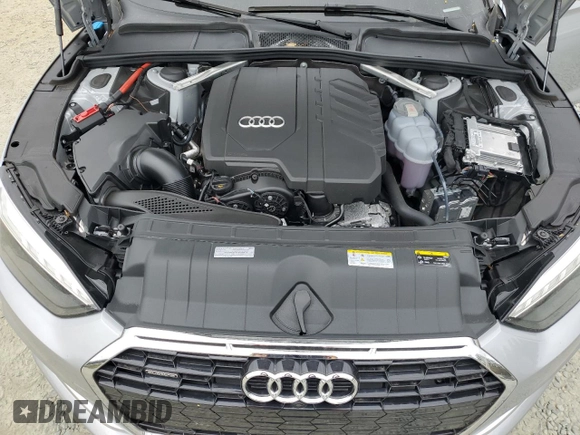2023 Audi A5 Sportback Premium Plus with VIN WAUCBCF55PA048526, listed as a Copart auction lot 78367084 with 9,537 mi miles and Salvage Title. Bid and sale history available at carsss.com. Image 11.