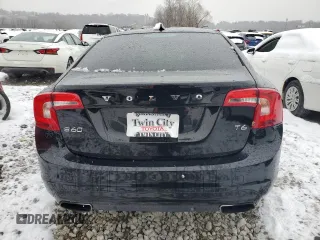 2015 Volvo S60 T6 Drive-E with VIN YV149MFK5F2339707, listed as a Copart auction lot 82493884 with 87,932 mi miles and Salvage Title. Bid and sale history available at carsss.com. Image 6.