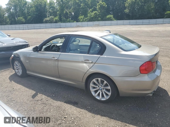 2011 BMW 3 Series 328i with VIN WBAPH5C55BA440544, listed as a Copart auction lot 61557015 with 135,252 mi miles and Salvage title. Bid and sale history available at DreamBid. Image 2.