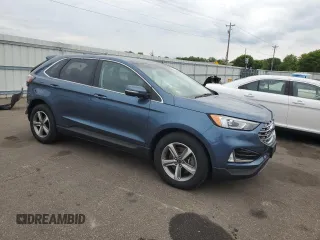 2019 Ford Edge SEL with VIN 2FMPK4J93KBB77765, listed as a Copart auction lot 59093015 with 52,753 mi miles and Salvage title. Bid and sale history available at DreamBid. Image 4.
